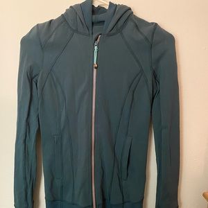 Lululemon teal zip up